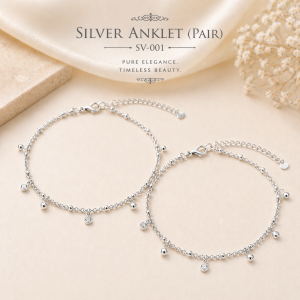 Silver Anklet (Pair)