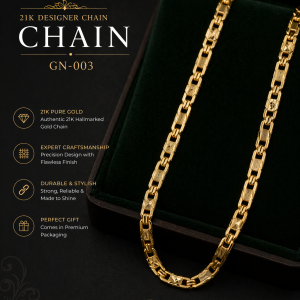 21K Designer Chain