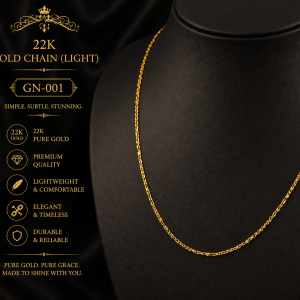 22K Gold Chain (Light)